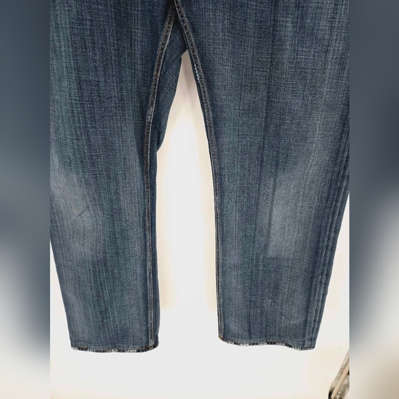 Robert Graham Men's 44 x 33 Classic Yates Straight Leg Medium Wash Men's Jeans - Picture 8 of 13